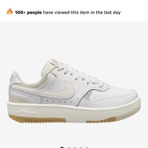 Nike White Mesh Sneakers